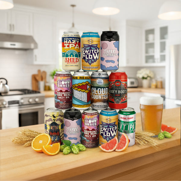 Hazy IPA Craft Beer Mixed Pack – 12 Hazy IPA Beers