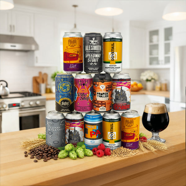 Mixed Craft Beer Styles Pack – 12 Variety Craft Beers