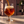 Amber craft beer being poured into a glass
