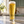 Clear golden pilsner with white foam in a tall glass on a sunlit kitchen counter