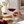 Close-up red wine tasting scene