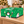 Green Joyful Snowman Wine Advent Calendar - 24 Mini Bottles - 187 ml in a warm holiday setting
