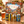 Craft beer advent calendar with 24 numbered doors, four craft beer cans and a glass of beer in a festive holiday setting