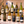 Illustrative twelve distinct white wines on marble; actual selections vary
